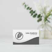 Tax Preparer Taxation Finance Financial 名刺 (スタンド正面)