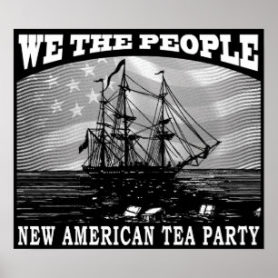 Tax Teaパーティー ポスター