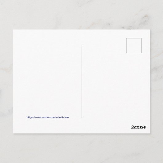 Tax the Rich ポストカード (裏面)