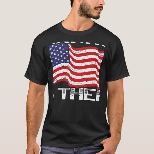 Taxation Is Theft American USA Flag Libertarian An Tシャツ (正面)
