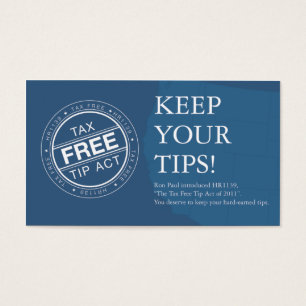 TaxFreeTipAct.comカード