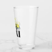 TAXIニューヨー市松模様にクシティイエローキャブNYC タンブラーグラス (左)