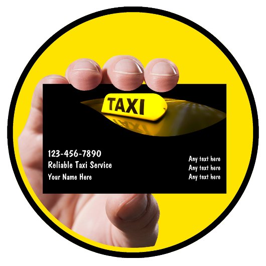 Taxi Business Cards 名刺
