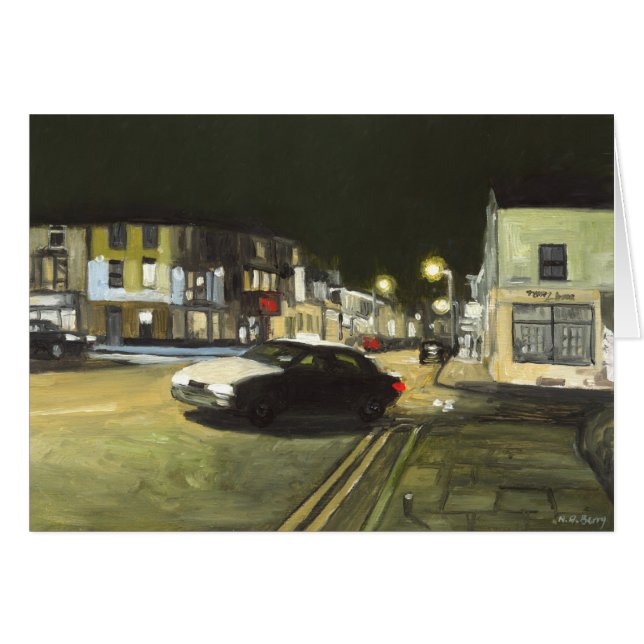 Taxi Cab, Cardiff, Wales，英国 (正面横)