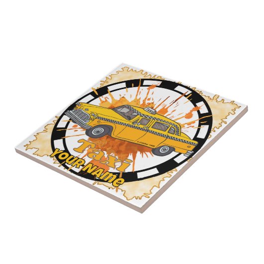 Taxi Driver タイル (側面)