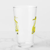 Taxi Driver Stickman タンブラーグラス (左)