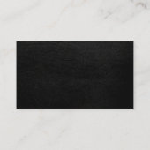 Taxi modern minimalist business card 名刺 (裏面)