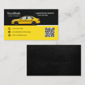 Taxi modern minimalist business card 名刺 (正面/裏面)