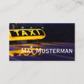 TAXI Visitenkarten 名刺 (正面)