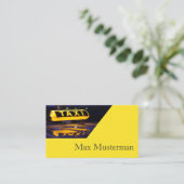 TAXI Visitenkarten 名刺 (スタンド正面)