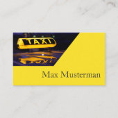 TAXI Visitenkarten 名刺 (正面)