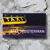 TAXI Visitenkarten 名刺