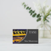 TAXI Visitenkarten 名刺 (スタンド正面)