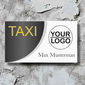 TAXI Visitenkarten mit LOGO 名刺