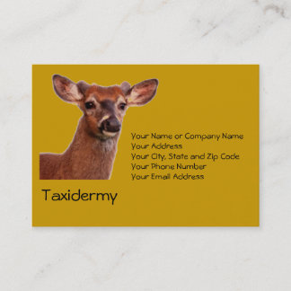 Taxidermy名刺 名刺
