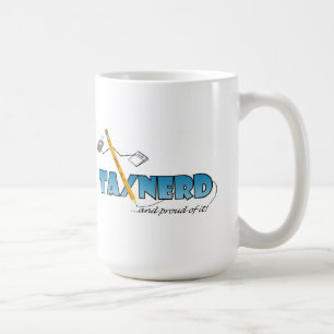 TaxNerdのマグ コーヒーマグカップ