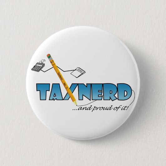 TaxNerdボタン 缶バッジ (正面)
