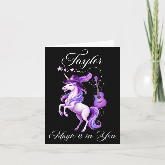 Taylor Gift - Taylor Shirt  カード (正面)