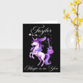 Taylor Gift - Taylor Shirt  カード (黄色い花)