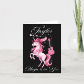 Taylor Gift - Taylor Shirt カード (正面)