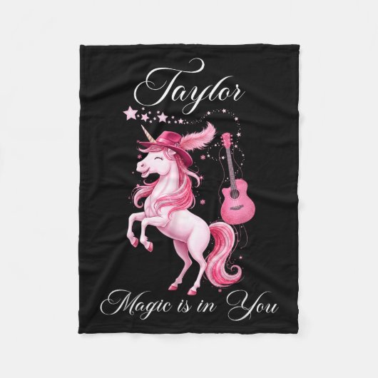Taylor Gift - Taylor Shirt フリースブランケット (正面)