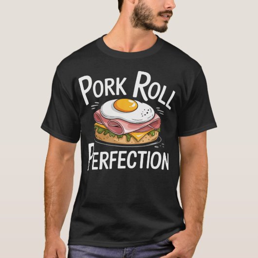 Taylor Ham Shirt - Nj Breakfast Staple Pork Roll D Tシャツ (正面)