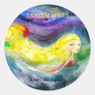Taylor Mills "Under the Surface"スタンプ ラウンドシール