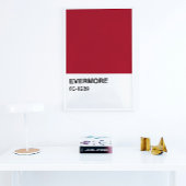 Taylor Red Evermore 1989アルバム – 全幅 ポスター