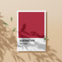 Taylor Red Evermore 1989アルバム – 白縁ど