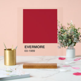 Taylor Red Evermore 1989アルバム – 背澄ん景 アクリルサイン