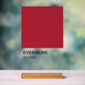 Taylor Red Evermore 1989アルバム – 背澄ん景 アクリルサイン (ニュートラル)
