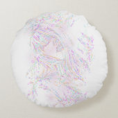 Taylor Swift (Fan Art) ラウンドクッション (裏面)