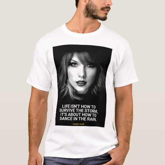Taylor Swift quotes T-Shirt Tシャツ (正面)