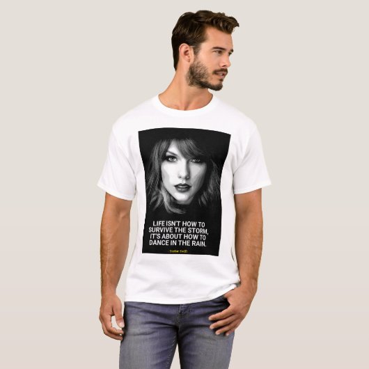 Taylor Swift quotes T-Shirt Tシャツ (正面フル)