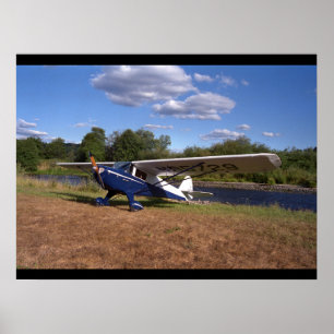 Taylorcraft、BC-12Dの1946_Classic航空 ポスター