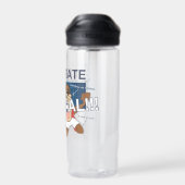 TAZでゴールをお祝いする方法 ウォーターボトル (背面)