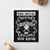 TAZ™お前の知る悪魔 ノートカード (正面/裏面インサイチュ)