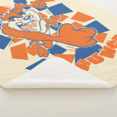 TAZ™お腹が空いて打ち砕市松模様にく シェルパブランケット (3/4)