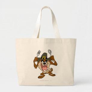 TAZ™お腹をすかせた ラージトートバッグ