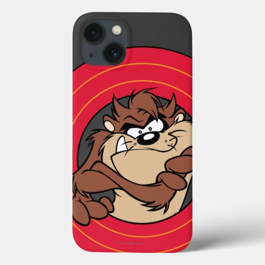 TAZ™からLOONEY TUNES™サークル Case-Mate iPhoneケース (裏面)