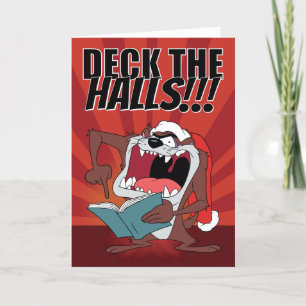 TAZ™がクリスマスキャロルを歌う シーズンカード