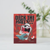 TAZ™がクリスマスキャロルを歌う シーズンポストカード (スタンド正面)