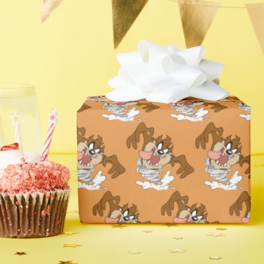 TAZ™ ぐるぐる竜巻 ラッピングペーパー (誕生日パーティー)
