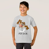 TAZ™ ぐるぐる竜巻 Tシャツ (正面フル)