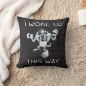 TAZ™こんな目で覚めた クッション (ブランケット)