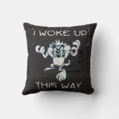 TAZ™こんな目で覚めた クッション (裏面)