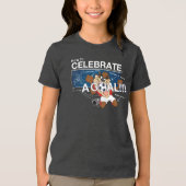 TAZ™でゴールを祝おう トライブレンドTシャツ (正面)