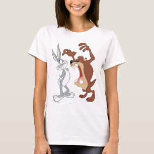 TAZ™とバグBUNNY™が点滅しない-色 Tシャツ