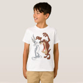 TAZ™とバグBUNNY™が点滅しない-色 Tシャツ (正面フル)