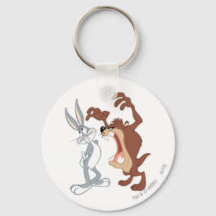TAZ™とバグBUNNY™フリントも無い – カラー キーホルダー